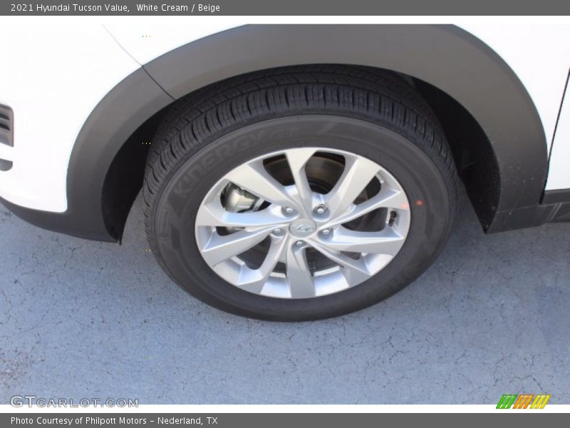 White Cream / Beige 2021 Hyundai Tucson Value