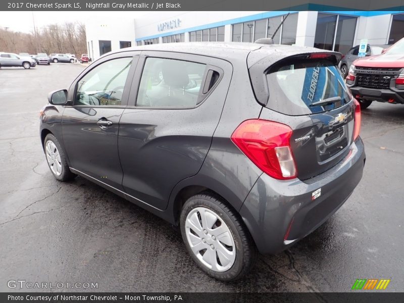 Nightfall Gray Metallic / Jet Black 2017 Chevrolet Spark LS