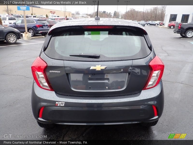 Nightfall Gray Metallic / Jet Black 2017 Chevrolet Spark LS