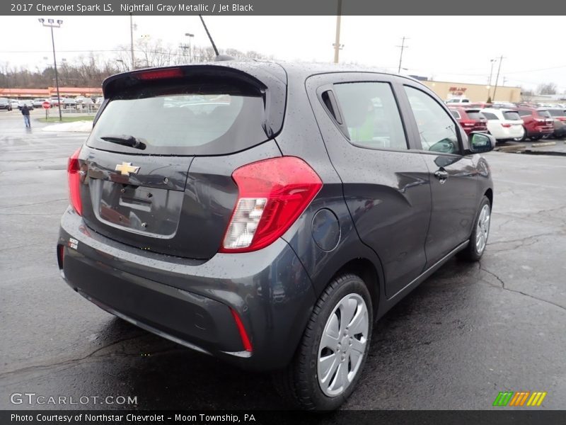Nightfall Gray Metallic / Jet Black 2017 Chevrolet Spark LS