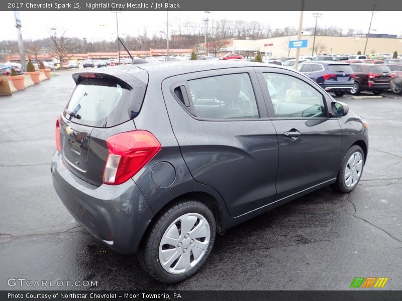 Nightfall Gray Metallic / Jet Black 2017 Chevrolet Spark LS