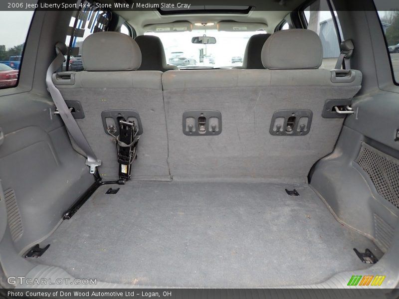 Stone White / Medium Slate Gray 2006 Jeep Liberty Sport 4x4