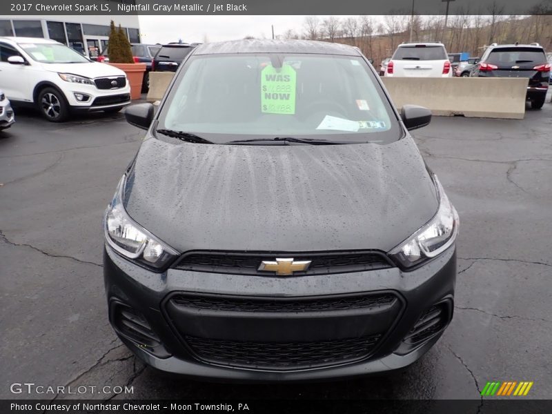 Nightfall Gray Metallic / Jet Black 2017 Chevrolet Spark LS