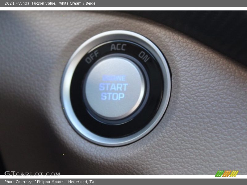 White Cream / Beige 2021 Hyundai Tucson Value
