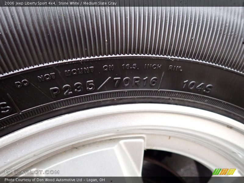 Stone White / Medium Slate Gray 2006 Jeep Liberty Sport 4x4