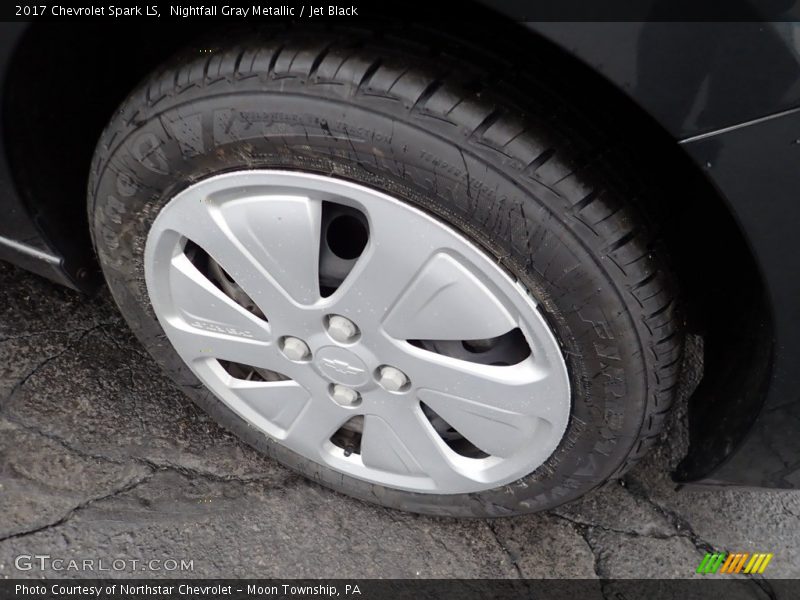 Nightfall Gray Metallic / Jet Black 2017 Chevrolet Spark LS