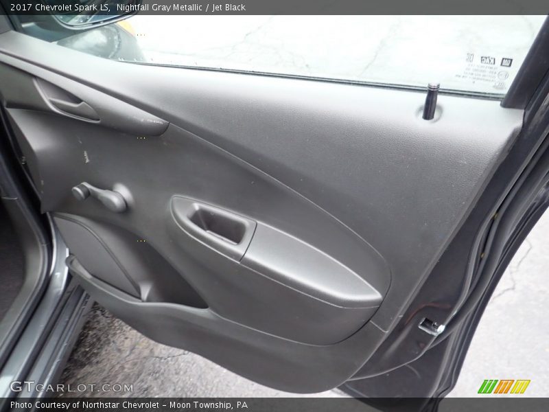 Nightfall Gray Metallic / Jet Black 2017 Chevrolet Spark LS