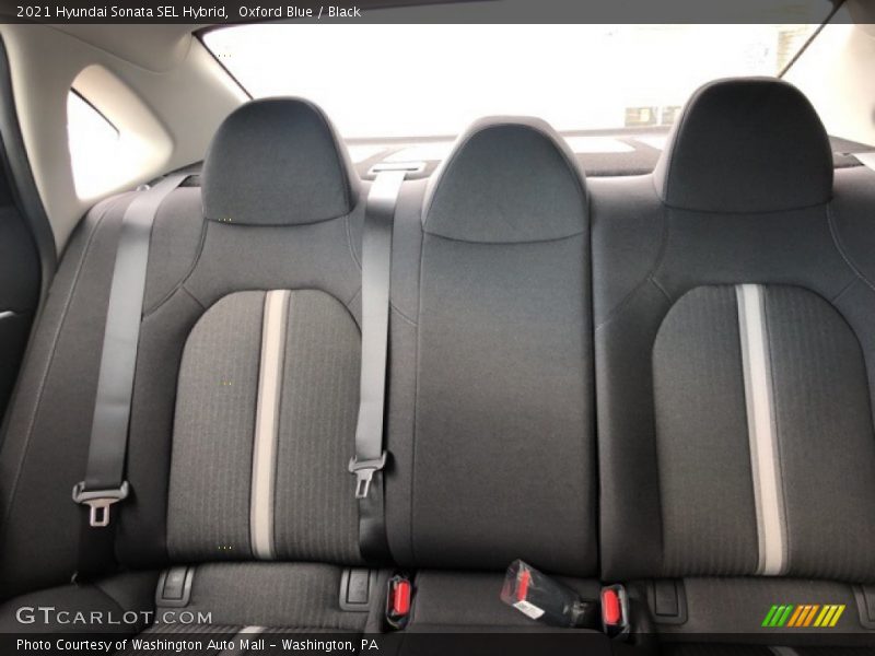 Oxford Blue / Black 2021 Hyundai Sonata SEL Hybrid