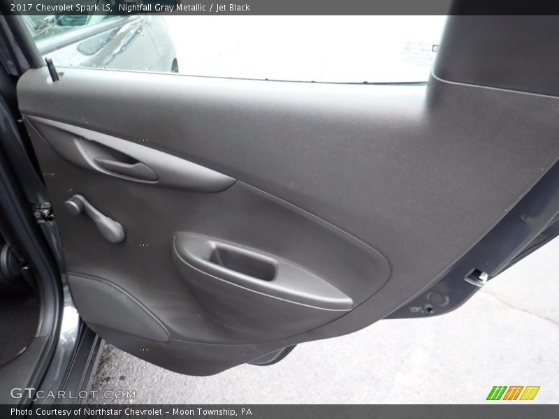 Nightfall Gray Metallic / Jet Black 2017 Chevrolet Spark LS