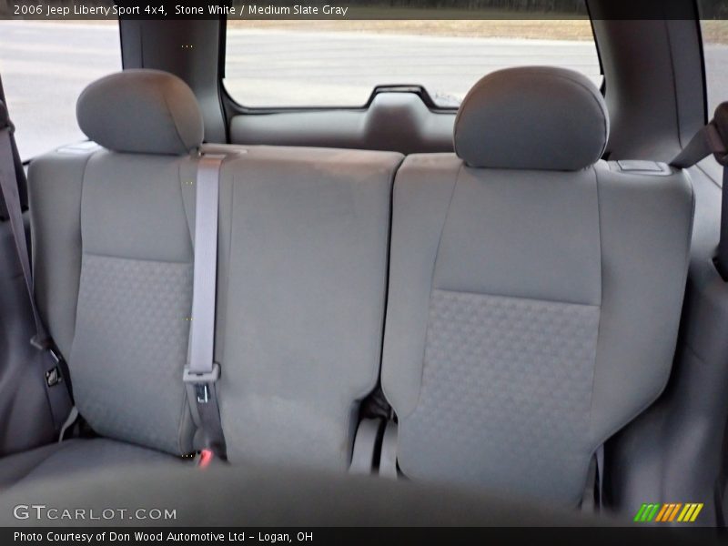 Stone White / Medium Slate Gray 2006 Jeep Liberty Sport 4x4