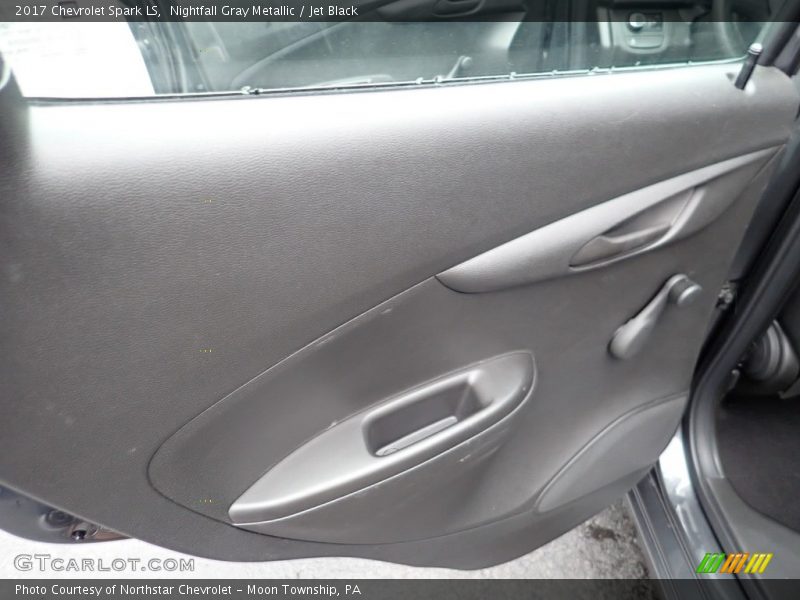 Nightfall Gray Metallic / Jet Black 2017 Chevrolet Spark LS