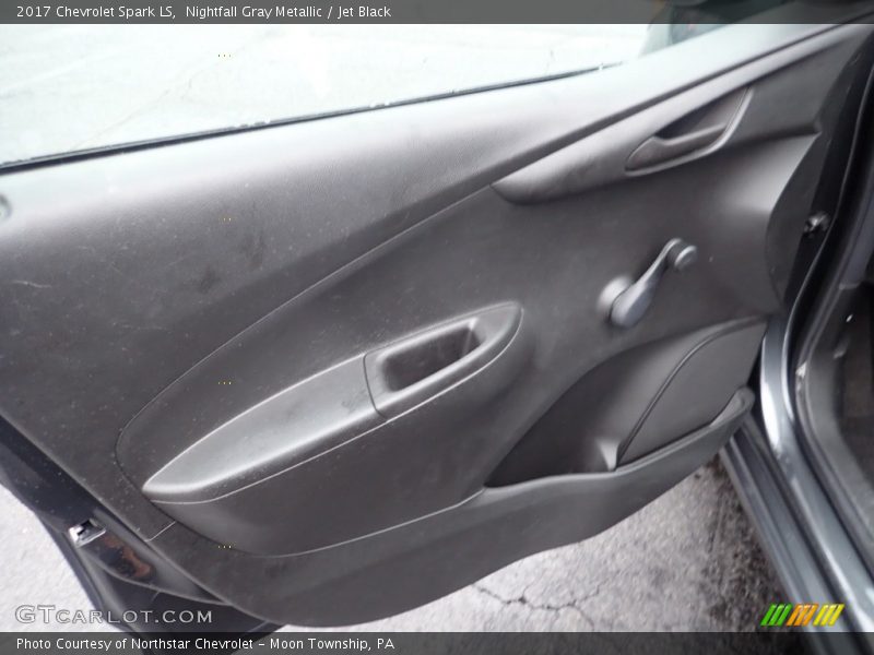 Nightfall Gray Metallic / Jet Black 2017 Chevrolet Spark LS