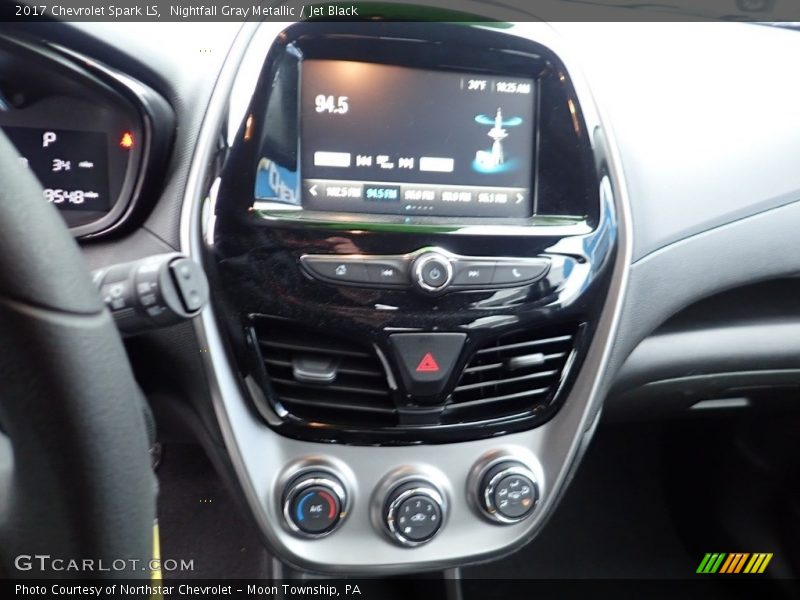 Nightfall Gray Metallic / Jet Black 2017 Chevrolet Spark LS