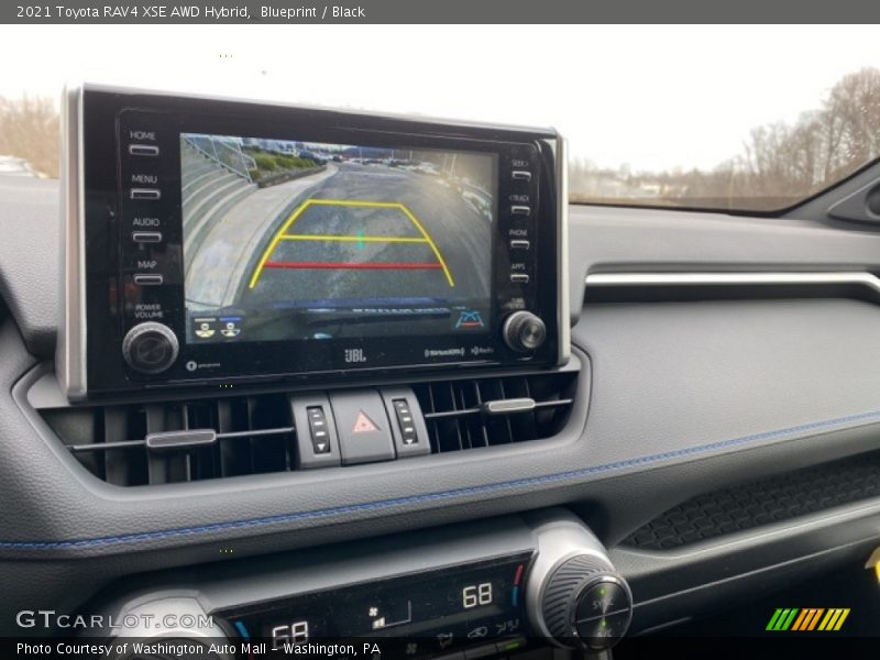 Blueprint / Black 2021 Toyota RAV4 XSE AWD Hybrid
