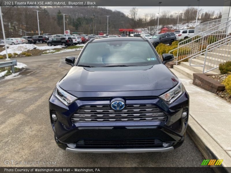 Blueprint / Black 2021 Toyota RAV4 XSE AWD Hybrid