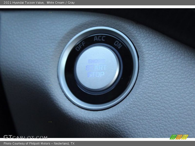 White Cream / Gray 2021 Hyundai Tucson Value