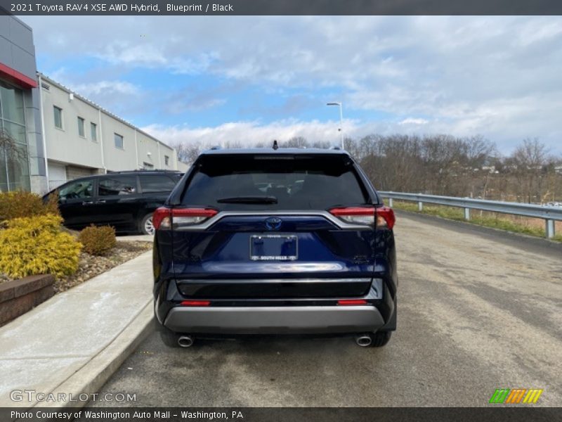 Blueprint / Black 2021 Toyota RAV4 XSE AWD Hybrid
