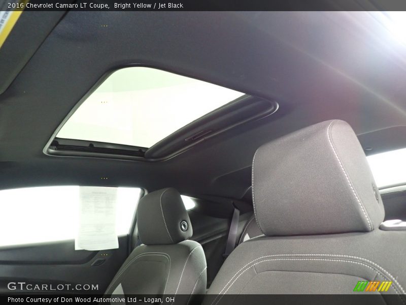 Bright Yellow / Jet Black 2016 Chevrolet Camaro LT Coupe
