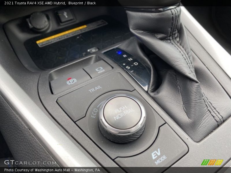 Controls of 2021 RAV4 XSE AWD Hybrid