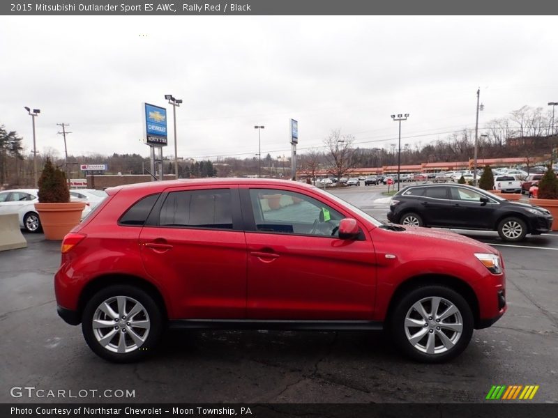 Rally Red / Black 2015 Mitsubishi Outlander Sport ES AWC