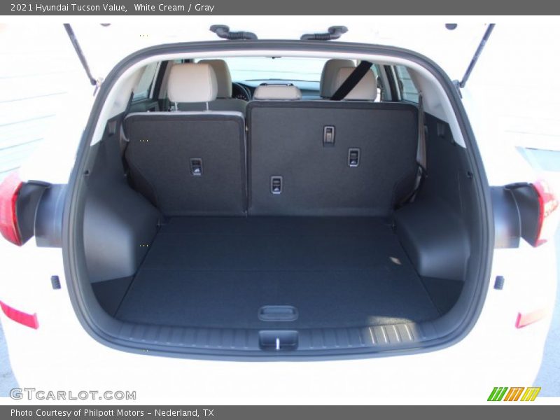 White Cream / Gray 2021 Hyundai Tucson Value