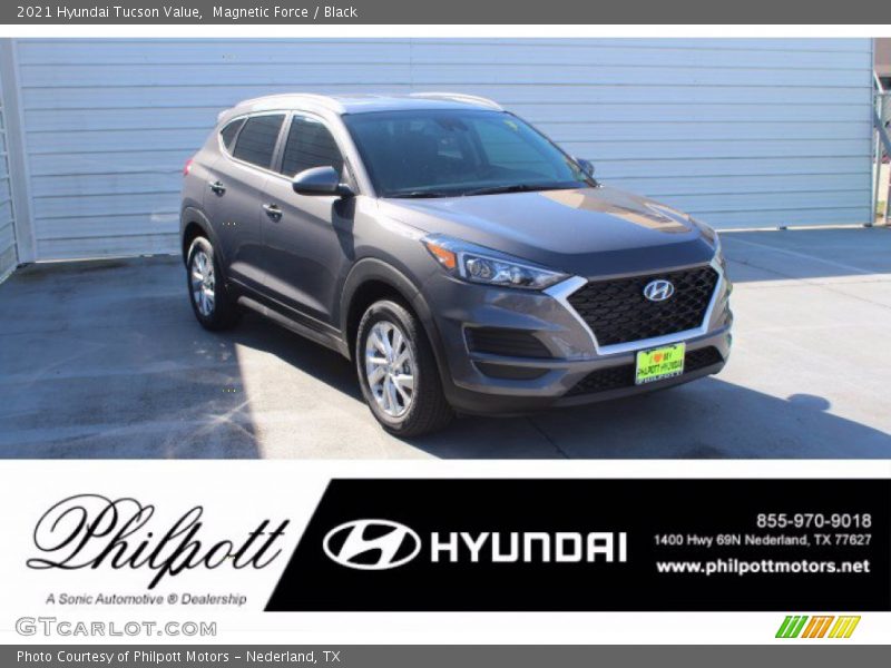 Magnetic Force / Black 2021 Hyundai Tucson Value