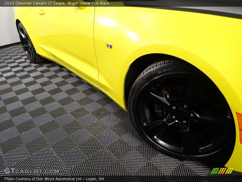 Bright Yellow / Jet Black 2016 Chevrolet Camaro LT Coupe