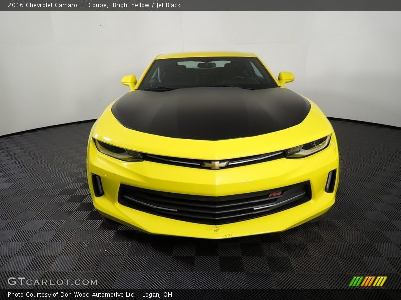 Bright Yellow / Jet Black 2016 Chevrolet Camaro LT Coupe