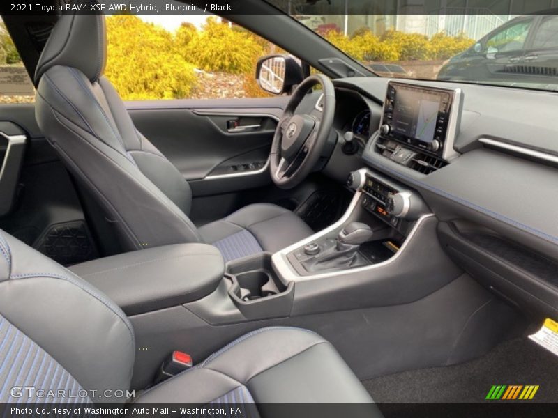 Blueprint / Black 2021 Toyota RAV4 XSE AWD Hybrid