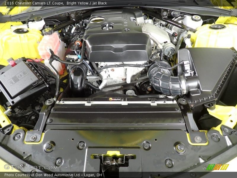 Bright Yellow / Jet Black 2016 Chevrolet Camaro LT Coupe