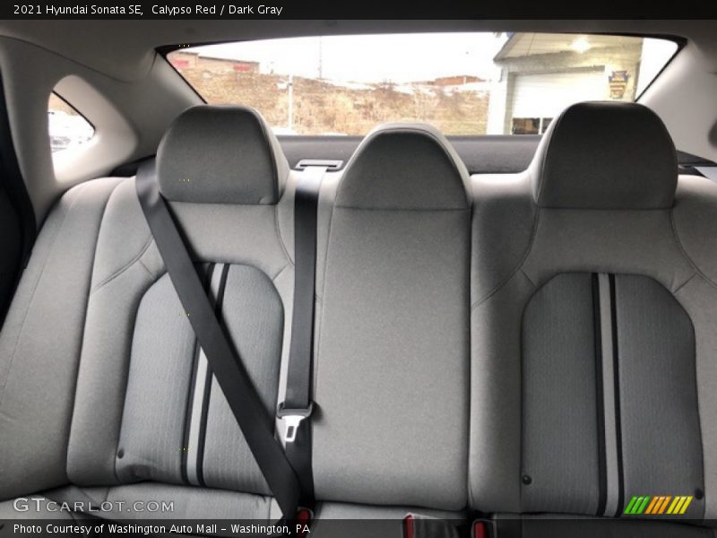 Calypso Red / Dark Gray 2021 Hyundai Sonata SE