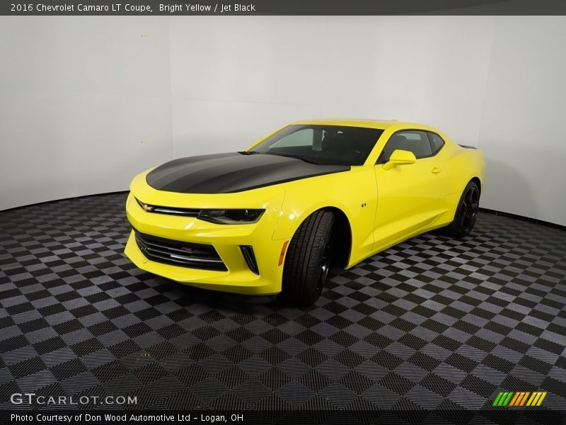 Bright Yellow / Jet Black 2016 Chevrolet Camaro LT Coupe