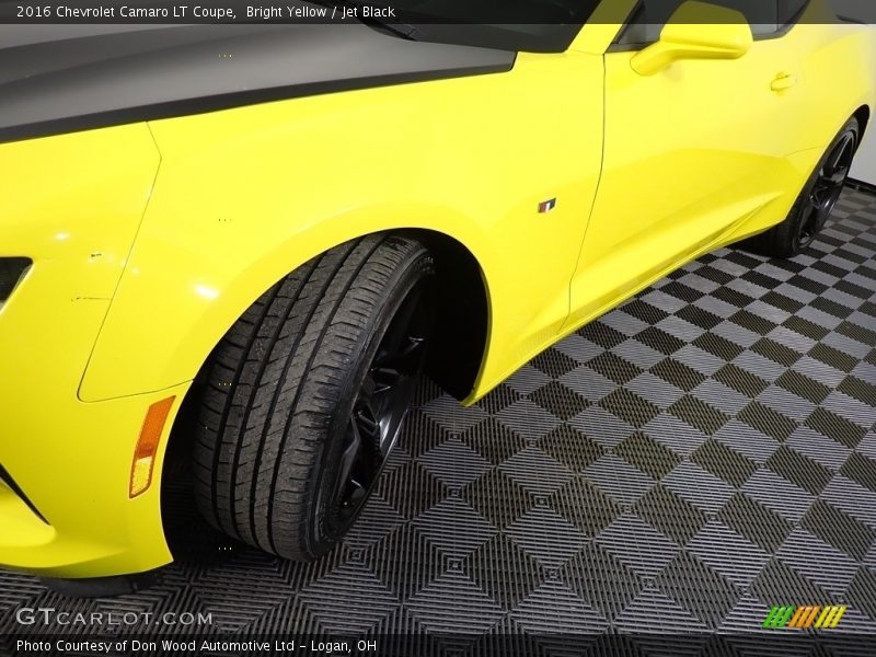 Bright Yellow / Jet Black 2016 Chevrolet Camaro LT Coupe