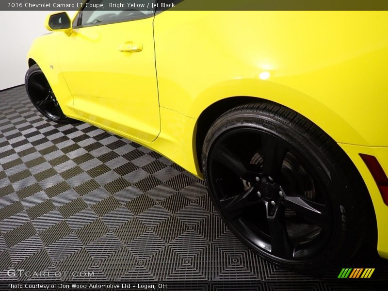 Bright Yellow / Jet Black 2016 Chevrolet Camaro LT Coupe