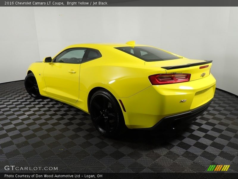 Bright Yellow / Jet Black 2016 Chevrolet Camaro LT Coupe