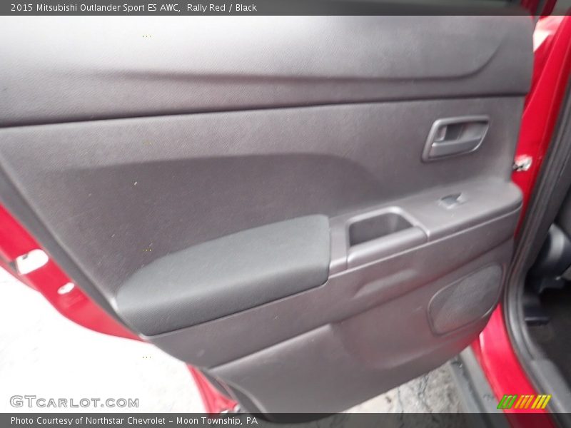 Rally Red / Black 2015 Mitsubishi Outlander Sport ES AWC
