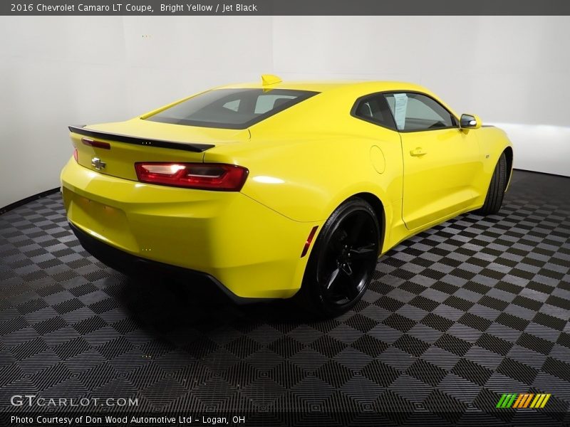 Bright Yellow / Jet Black 2016 Chevrolet Camaro LT Coupe