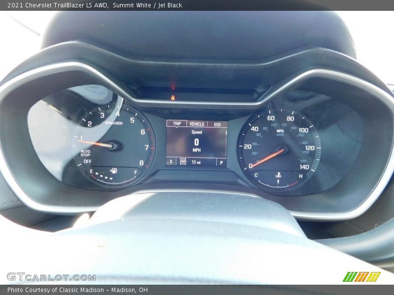 Summit White / Jet Black 2021 Chevrolet TrailBlazer LS AWD
