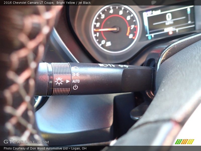 Bright Yellow / Jet Black 2016 Chevrolet Camaro LT Coupe