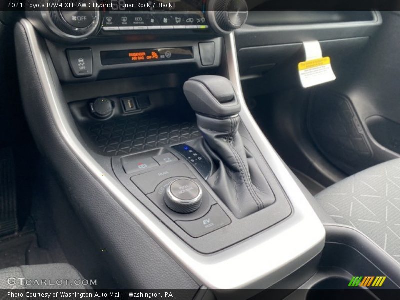Lunar Rock / Black 2021 Toyota RAV4 XLE AWD Hybrid