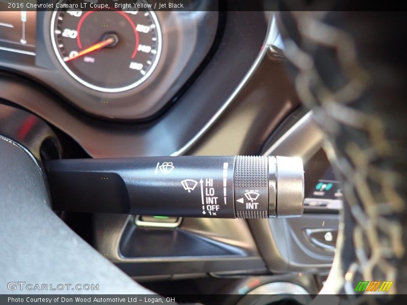 Bright Yellow / Jet Black 2016 Chevrolet Camaro LT Coupe