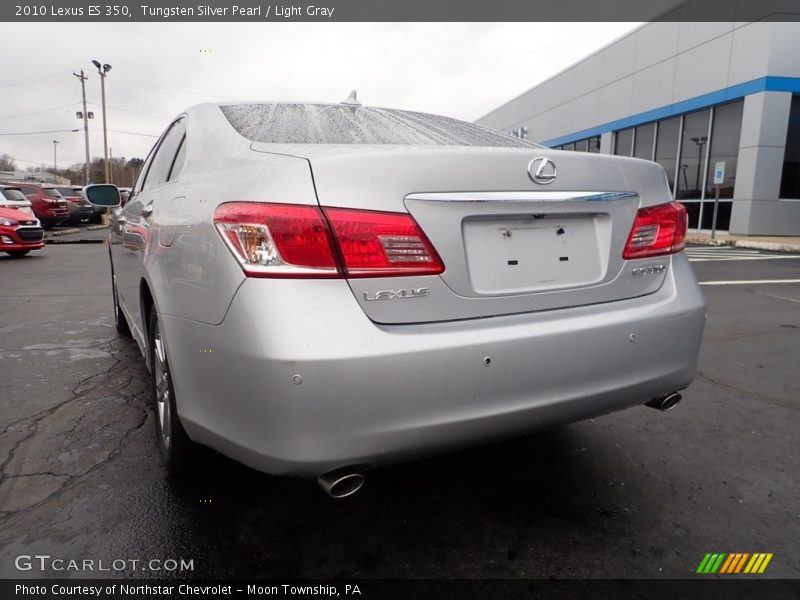 Tungsten Silver Pearl / Light Gray 2010 Lexus ES 350