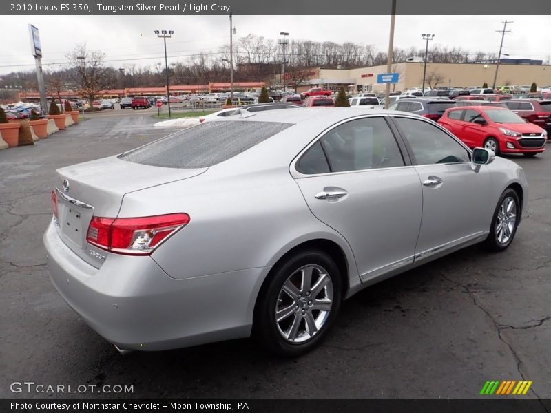 Tungsten Silver Pearl / Light Gray 2010 Lexus ES 350