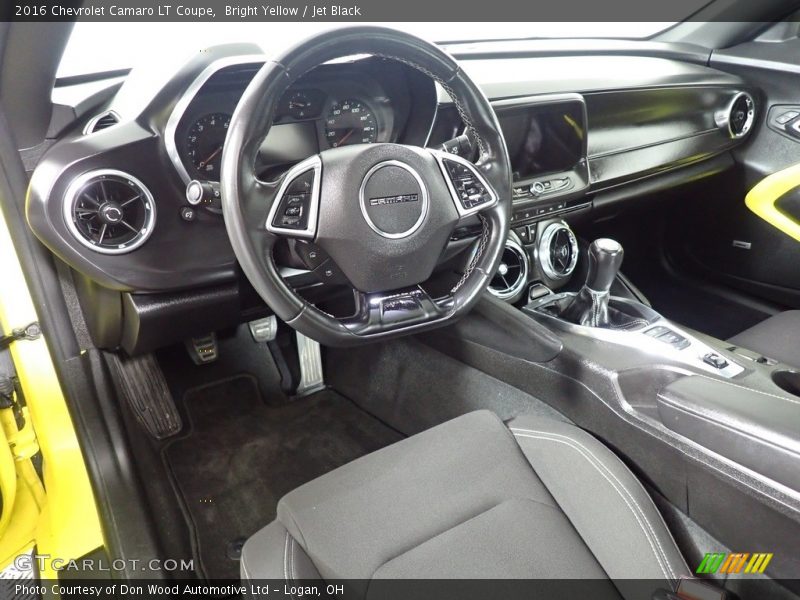 Bright Yellow / Jet Black 2016 Chevrolet Camaro LT Coupe