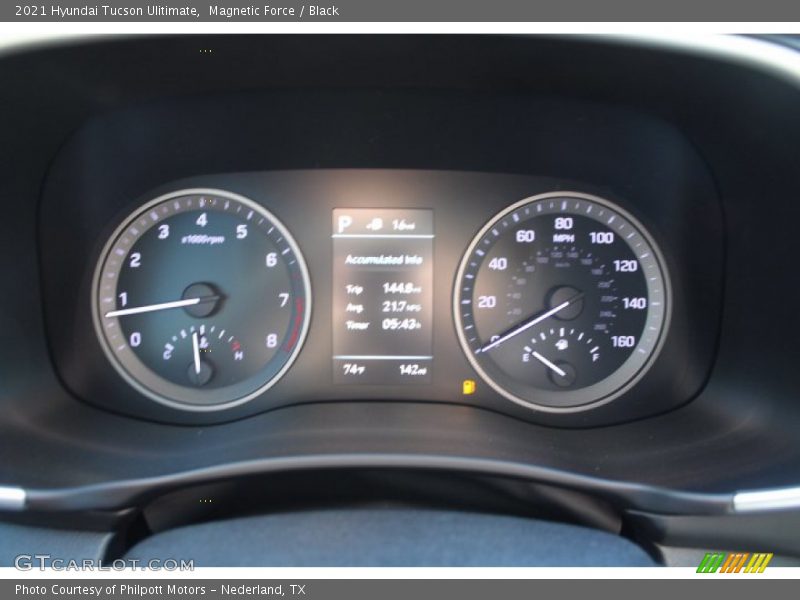 Magnetic Force / Black 2021 Hyundai Tucson Ulitimate