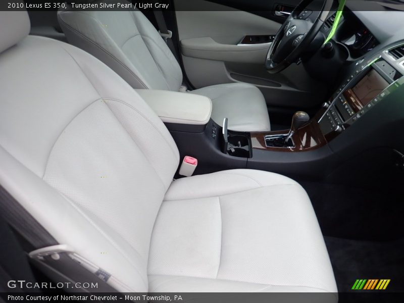 Tungsten Silver Pearl / Light Gray 2010 Lexus ES 350