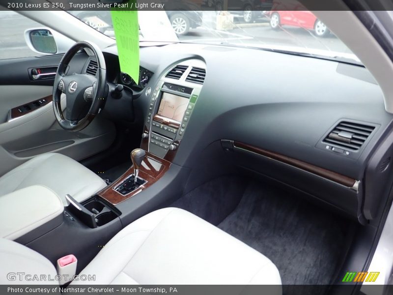 Tungsten Silver Pearl / Light Gray 2010 Lexus ES 350
