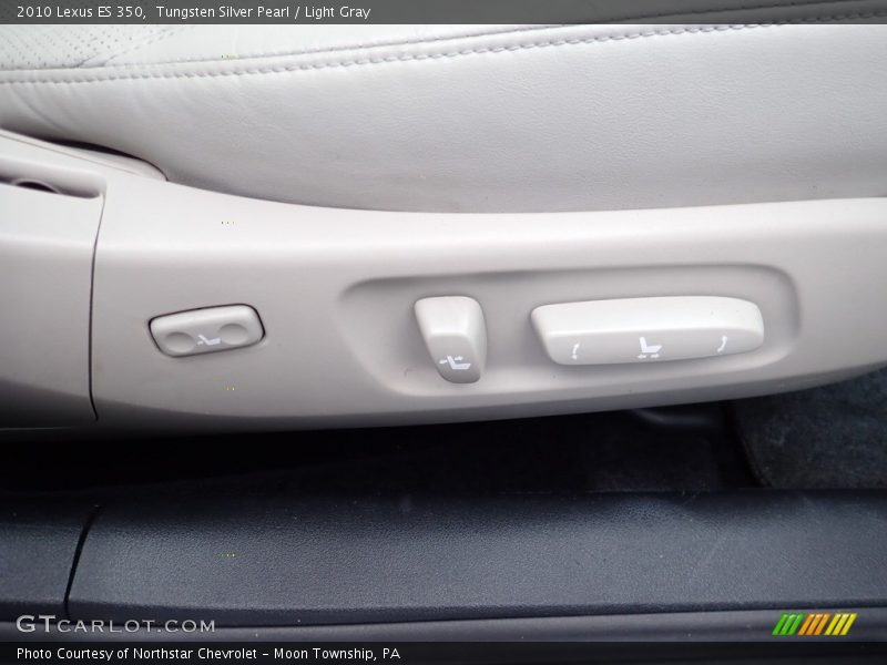 Tungsten Silver Pearl / Light Gray 2010 Lexus ES 350