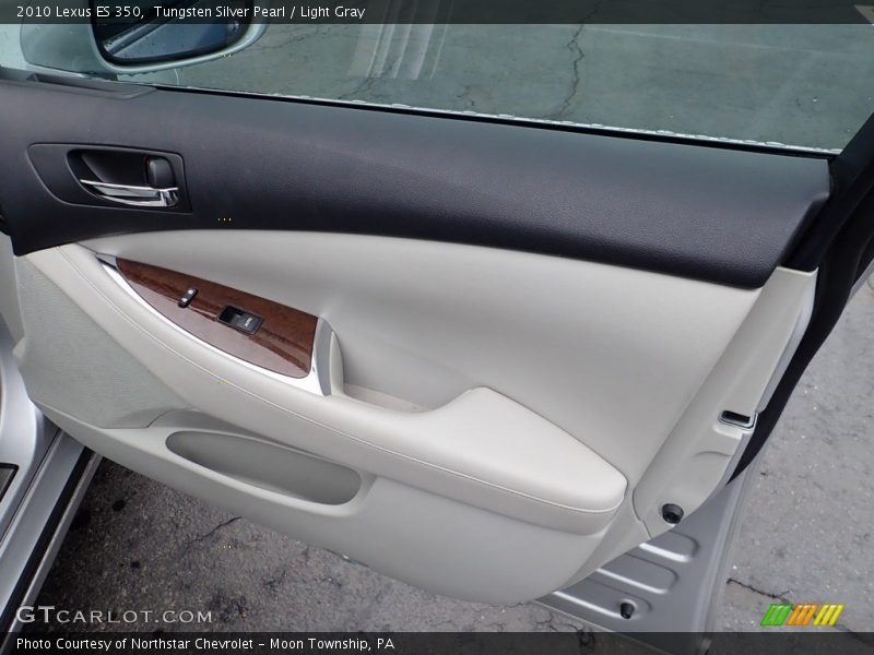Tungsten Silver Pearl / Light Gray 2010 Lexus ES 350