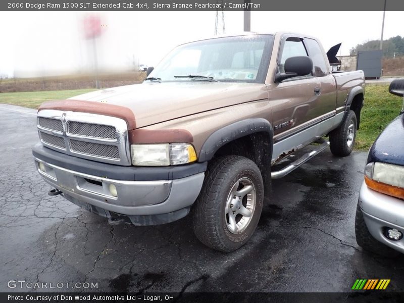 Sierra Bronze Pearlcoat / Camel/Tan 2000 Dodge Ram 1500 SLT Extended Cab 4x4
